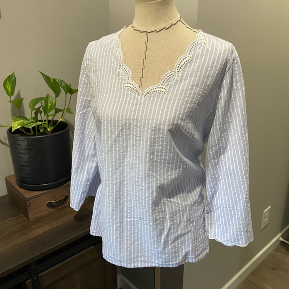Liz Claiborne blouse. Women’s size L - Picture 13 of 15